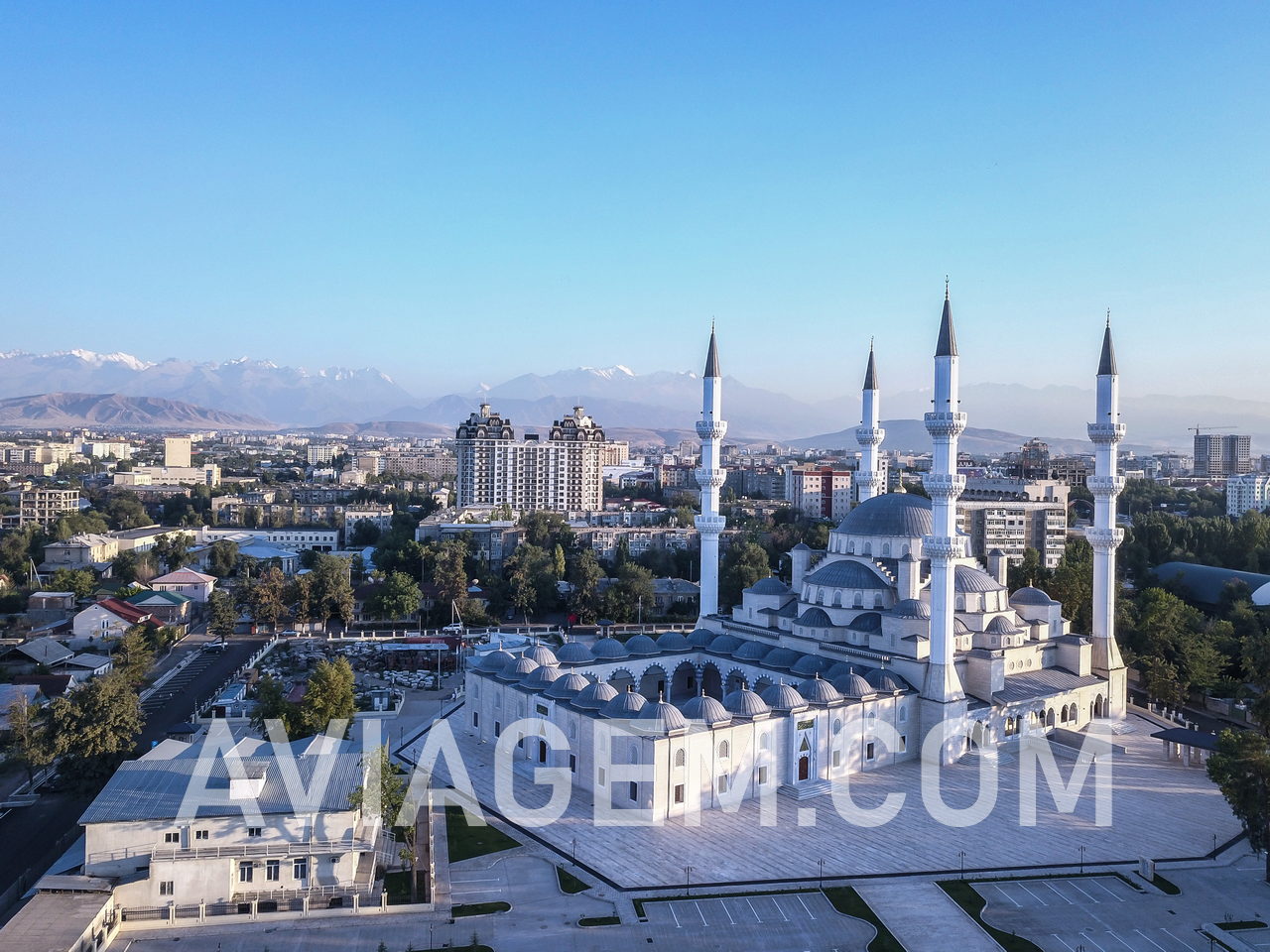 Bishkek, capital city of Kyrgyzstan