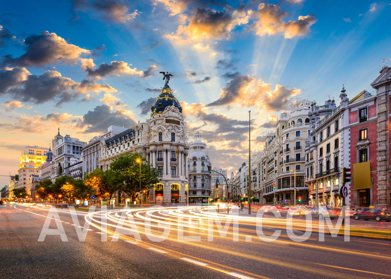 Madrid, capital city of Spain