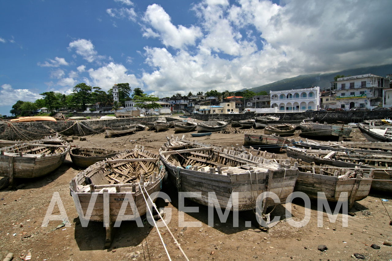 Moroni, capital city of Comoros