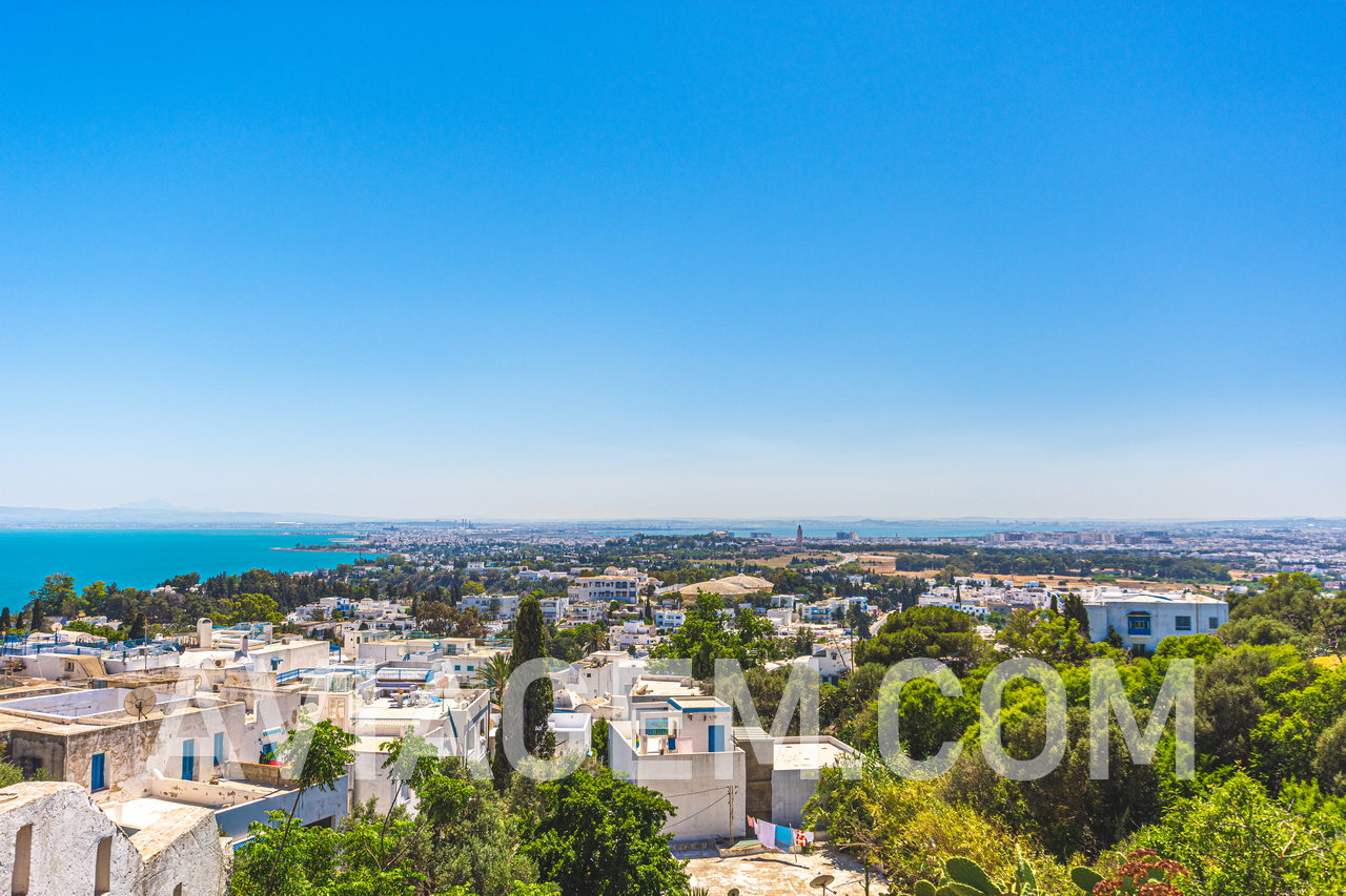 Tunis, capital city of Tunisia