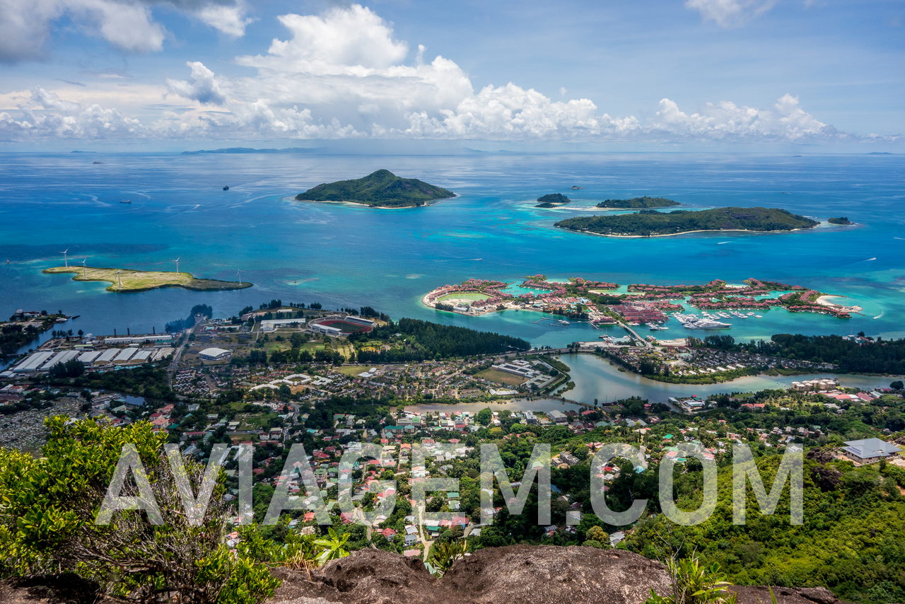 Victoria, capital city of Seychelles