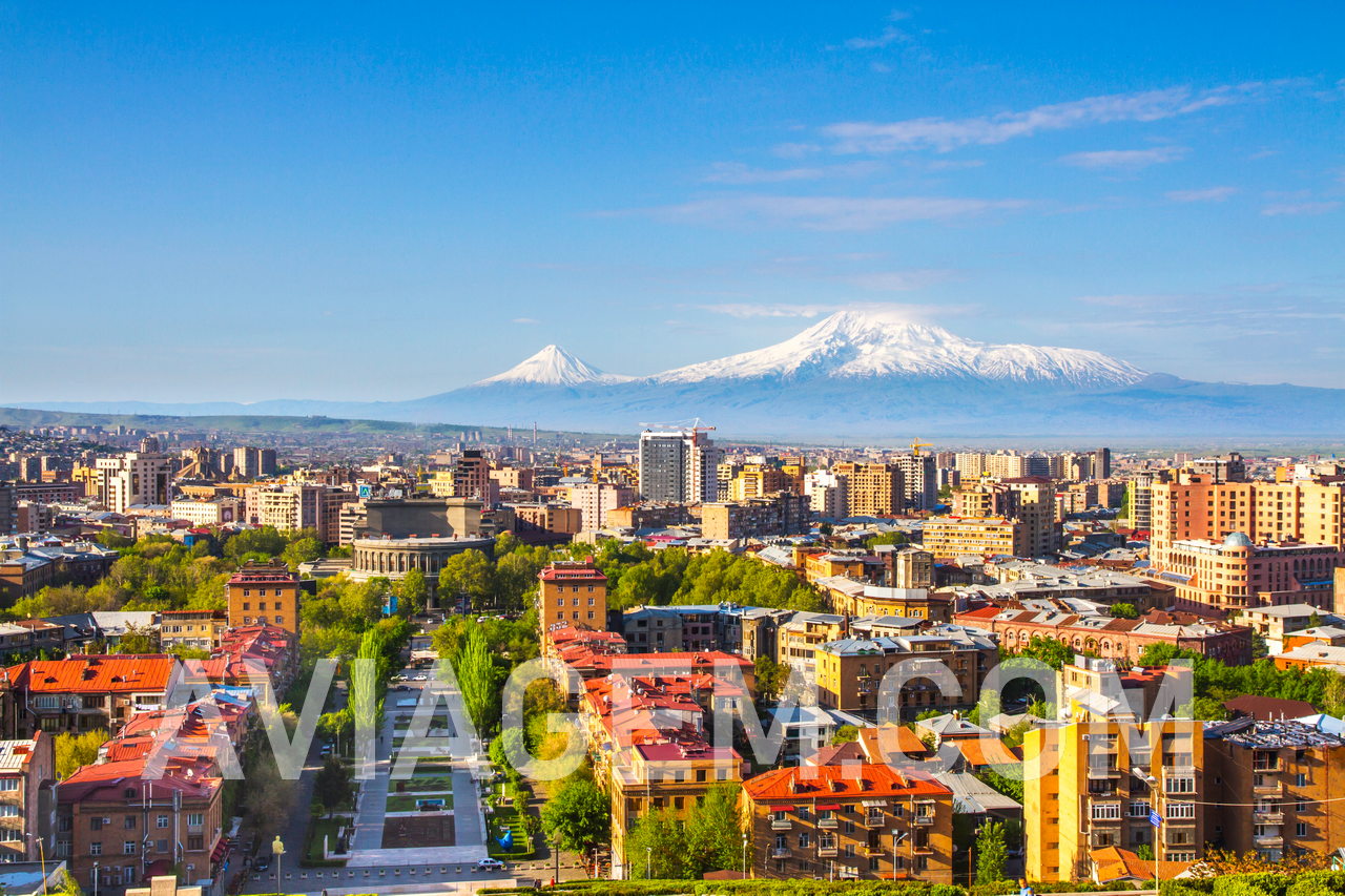 Yerevan, capital city of Armenia