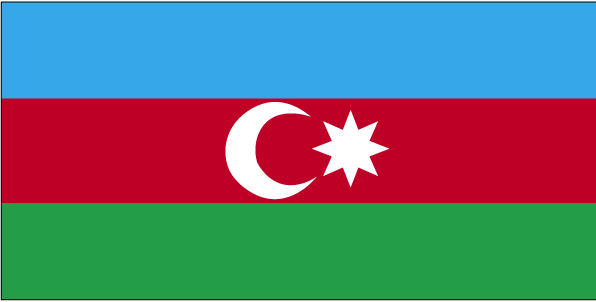 flag of Azerbaijan
