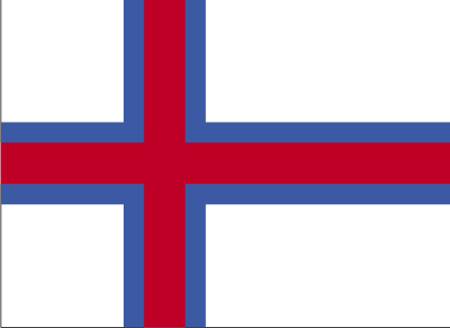 Faroe Islands flag flag of Faroe Islands