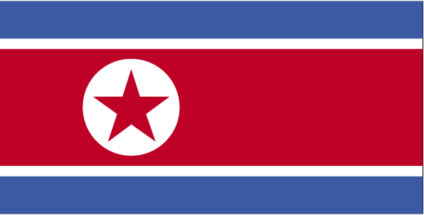 flag of North Korea
