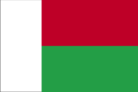 Madagascar flag flag of Madagascar