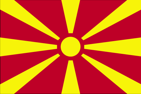 North Macedonia flag flag of North Macedonia