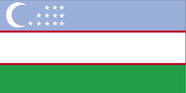 flag of Uzbekistan