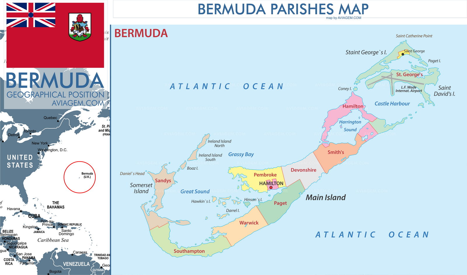 Bermuda map