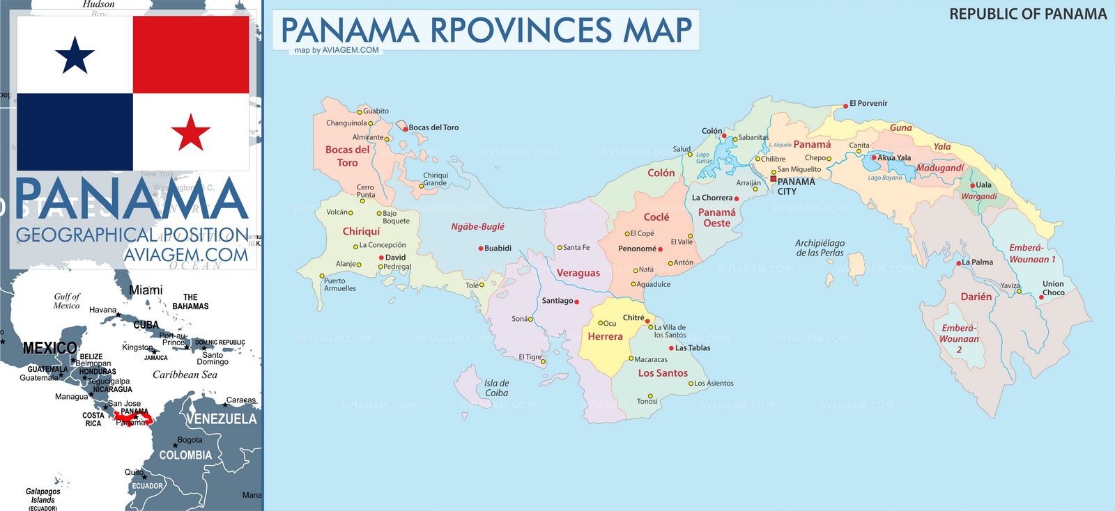 Panama map
